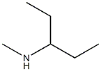 N-(1-ethylpropyl)-N-methylamine 구조식 이미지