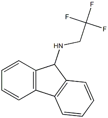 N-(2,2,2-trifluoroethyl)-9H-fluoren-9-amine 구조식 이미지