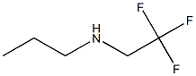 N-(2,2,2-trifluoroethyl)propan-1-amine 구조식 이미지