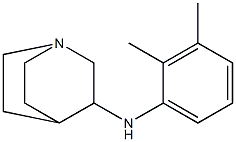 N-(2,3-dimethylphenyl)-1-azabicyclo[2.2.2]octan-3-amine 구조식 이미지