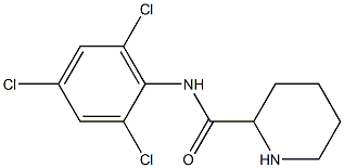 N-(2,4,6-trichlorophenyl)piperidine-2-carboxamide 구조식 이미지