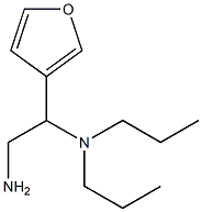 N-(2-amino-1-tetrahydrofuran-3-ylethyl)-N,N-dipropylamine Structure