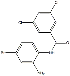 N-(2-amino-4-bromophenyl)-3,5-dichlorobenzamide 구조식 이미지