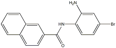 N-(2-amino-4-bromophenyl)naphthalene-2-carboxamide 구조식 이미지