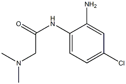 N-(2-amino-4-chlorophenyl)-2-(dimethylamino)acetamide 구조식 이미지