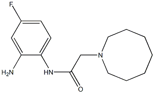 N-(2-amino-4-fluorophenyl)-2-(azocan-1-yl)acetamide Structure