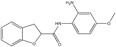 N-(2-amino-4-methoxyphenyl)-2,3-dihydro-1-benzofuran-2-carboxamide Structure