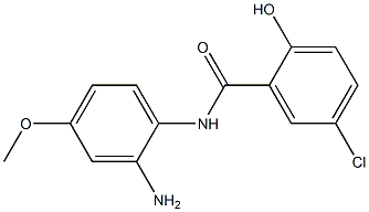 N-(2-amino-4-methoxyphenyl)-5-chloro-2-hydroxybenzamide Structure