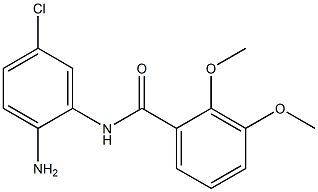 N-(2-amino-5-chlorophenyl)-2,3-dimethoxybenzamide 구조식 이미지