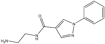 N-(2-aminoethyl)-1-phenyl-1H-pyrazole-4-carboxamide Structure