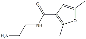 N-(2-aminoethyl)-2,5-dimethyl-3-furamide Structure