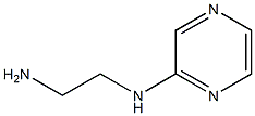 N-(2-aminoethyl)-N-pyrazin-2-ylamine 구조식 이미지