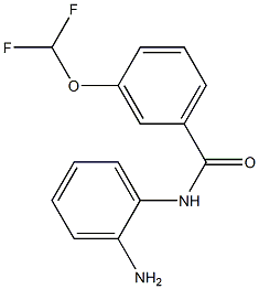 N-(2-aminophenyl)-3-(difluoromethoxy)benzamide 구조식 이미지