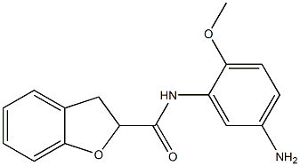 N-(5-amino-2-methoxyphenyl)-2,3-dihydro-1-benzofuran-2-carboxamide Structure