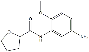 N-(5-amino-2-methoxyphenyl)tetrahydrofuran-2-carboxamide 구조식 이미지