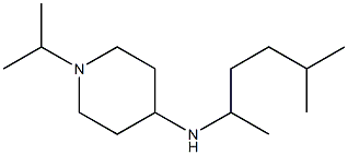 N-(5-methylhexan-2-yl)-1-(propan-2-yl)piperidin-4-amine 구조식 이미지