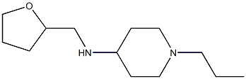 N-(oxolan-2-ylmethyl)-1-propylpiperidin-4-amine Structure