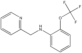 N-(pyridin-2-ylmethyl)-2-(trifluoromethoxy)aniline Structure