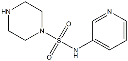 N-(pyridin-3-yl)piperazine-1-sulfonamide 구조식 이미지