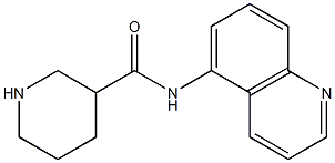 N-(quinolin-5-yl)piperidine-3-carboxamide Structure