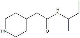 N-(sec-butyl)-2-piperidin-4-ylacetamide Structure