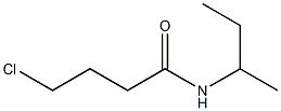 N-(sec-butyl)-4-chlorobutanamide 구조식 이미지