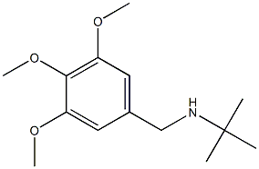 N-(tert-butyl)-N-(3,4,5-trimethoxybenzyl)amine Structure