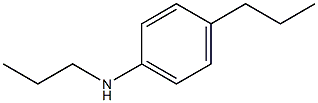 N,4-dipropylaniline Structure