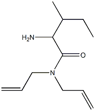 N,N-diallyl-2-amino-3-methylpentanamide 구조식 이미지