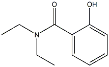 N,N-diethyl-2-hydroxybenzamide Structure