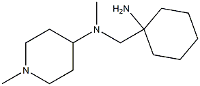 N-[(1-aminocyclohexyl)methyl]-N,1-dimethylpiperidin-4-amine Structure