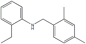 N-[(2,4-dimethylphenyl)methyl]-2-ethylaniline 구조식 이미지