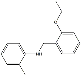 N-[(2-ethoxyphenyl)methyl]-2-methylaniline 구조식 이미지