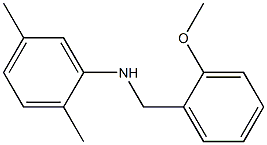 N-[(2-methoxyphenyl)methyl]-2,5-dimethylaniline 구조식 이미지