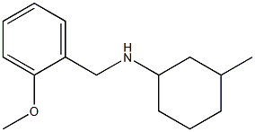 N-[(2-methoxyphenyl)methyl]-3-methylcyclohexan-1-amine 구조식 이미지