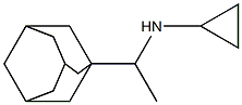 N-[1-(1-adamantyl)ethyl]-N-cyclopropylamine 구조식 이미지