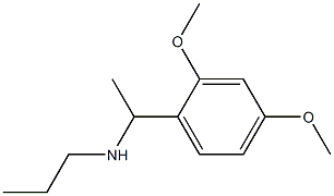 N-[1-(2,4-dimethoxyphenyl)ethyl]-N-propylamine 구조식 이미지