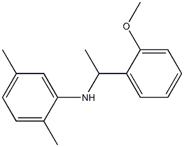 N-[1-(2-methoxyphenyl)ethyl]-2,5-dimethylaniline 구조식 이미지