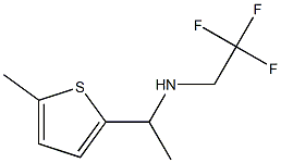 N-[1-(5-methylthien-2-yl)ethyl]-N-(2,2,2-trifluoroethyl)amine Structure