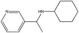 N-[1-(pyridin-3-yl)ethyl]cyclohexanamine Structure