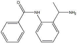 N-[2-(1-aminoethyl)phenyl]benzamide 구조식 이미지