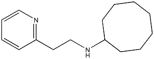 N-[2-(pyridin-2-yl)ethyl]cyclooctanamine Structure