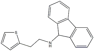 N-[2-(thiophen-2-yl)ethyl]-9H-fluoren-9-amine 구조식 이미지