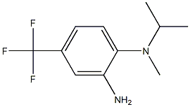 N-[2-amino-4-(trifluoromethyl)phenyl]-N-isopropyl-N-methylamine Structure