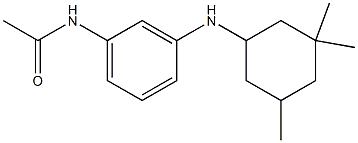 N-{3-[(3,3,5-trimethylcyclohexyl)amino]phenyl}acetamide Structure