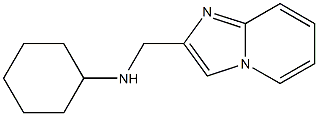 N-{imidazo[1,2-a]pyridin-2-ylmethyl}cyclohexanamine 구조식 이미지