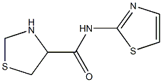 N-1,3-thiazol-2-yl-1,3-thiazolidine-4-carboxamide Structure