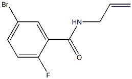 N-allyl-5-bromo-2-fluorobenzamide 구조식 이미지