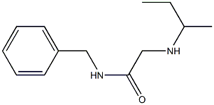 N-benzyl-2-(butan-2-ylamino)acetamide 구조식 이미지