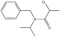 N-benzyl-2-chloro-N-isopropylpropanamide Structure